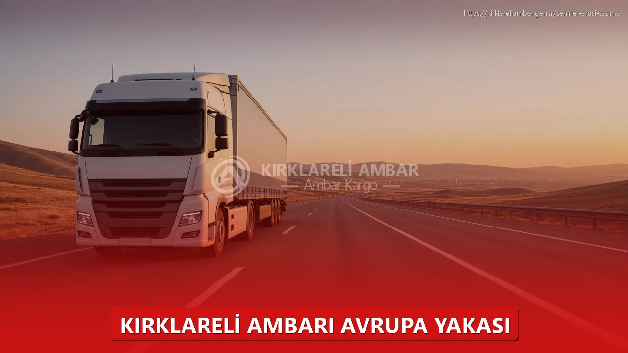Kırklareli Ambarı Avrupa Yakası