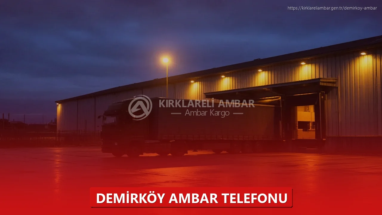Demirköy Ambar Telefonu