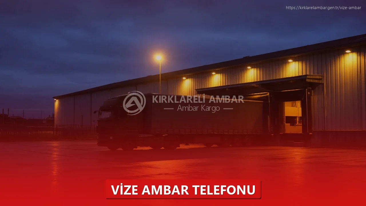 Vize Ambar Telefonu